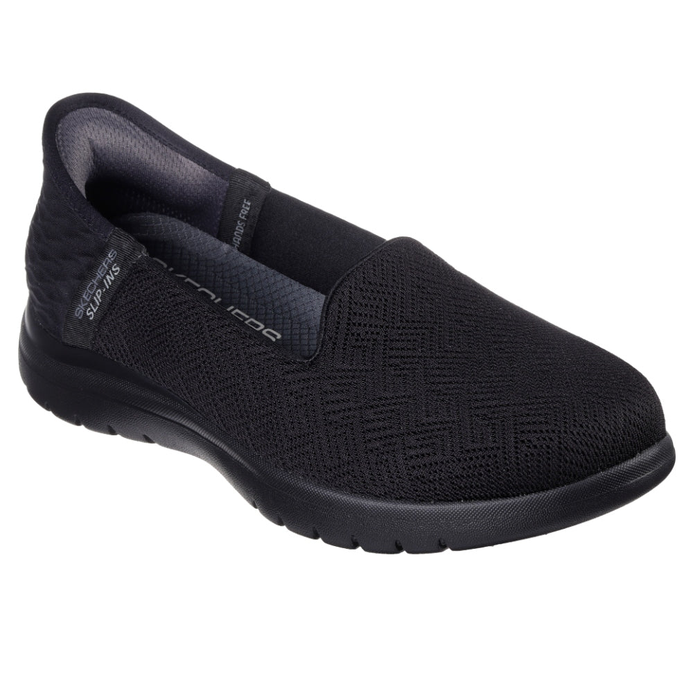 Skechers Women's On-The-Go Flex - Astonish Slip-In Size 8 - Black/Black