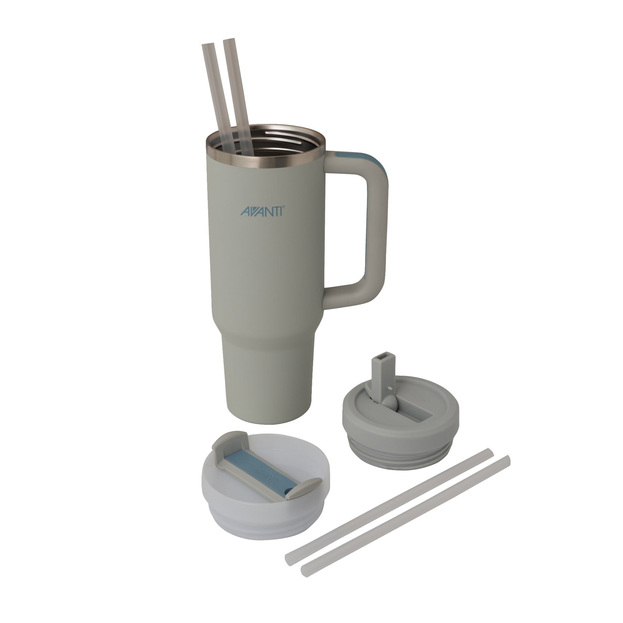Avanti HydroQuench 1L Travel Tumbler - Grey Mist