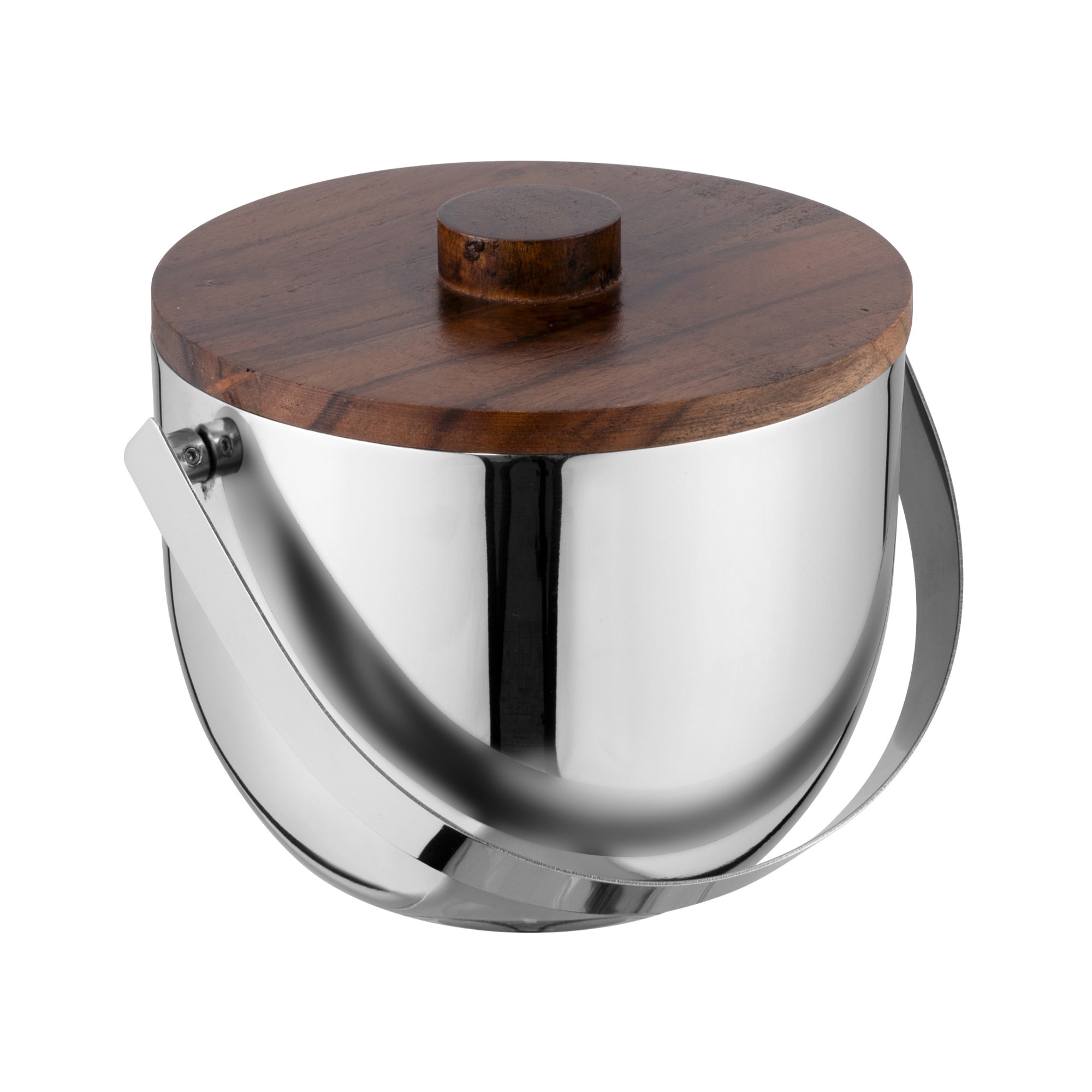 Avanti Kingston Double Wall Ice Bucket - Brown
