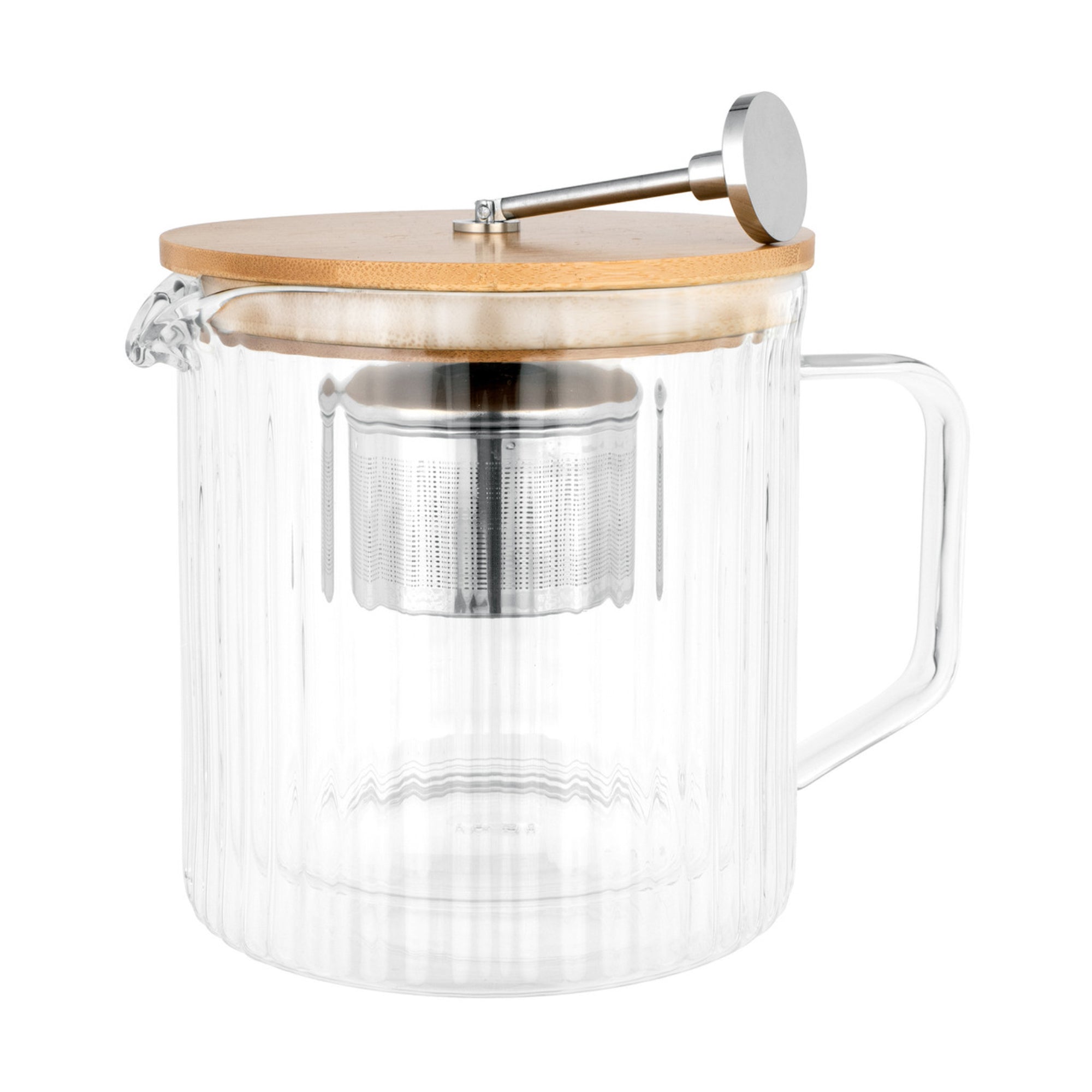 Avanti Rigato Double Wall 950ml Teapot-14853
