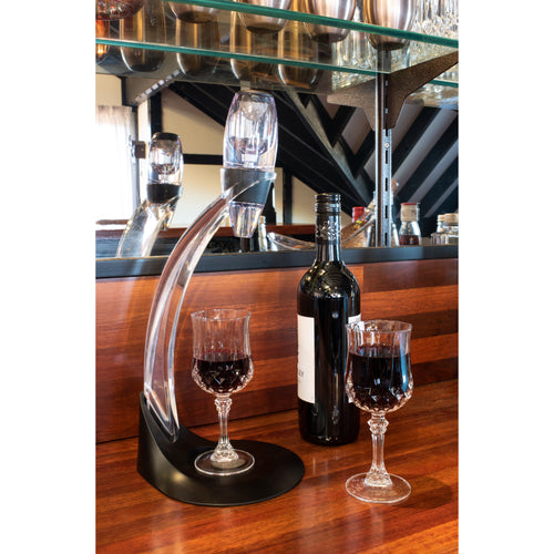 avanti Deluxe Wine Aerator with Pouring Stand
