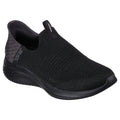 Skechers Women's Ultra Flex 3.0 - Smooth Step Slip-in Size 5 - Black/Black