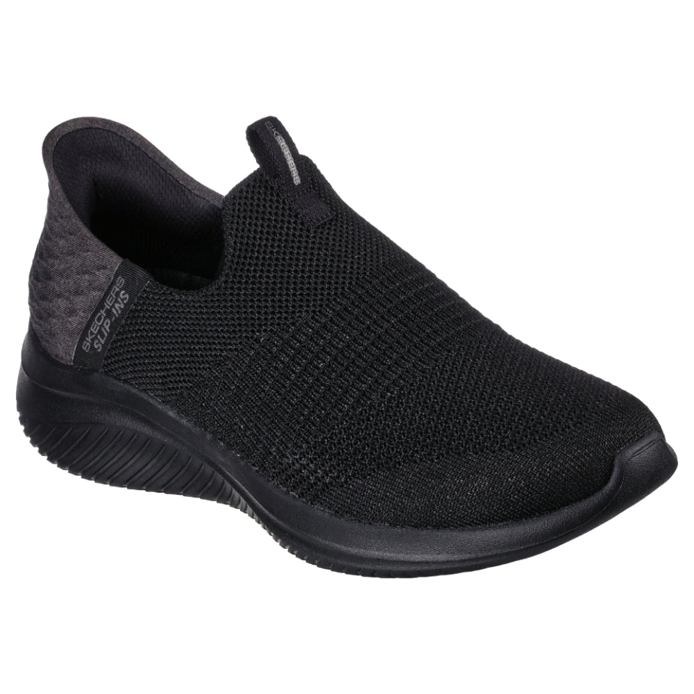 Skechers Women's Ultra Flex 3.0 - Smooth Step Slip-in Size 5 - Black/Black