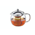 Avanti Ceylon glass teapot Stainless Steel Infuser Tea Pot 6 cup 1.25 liters