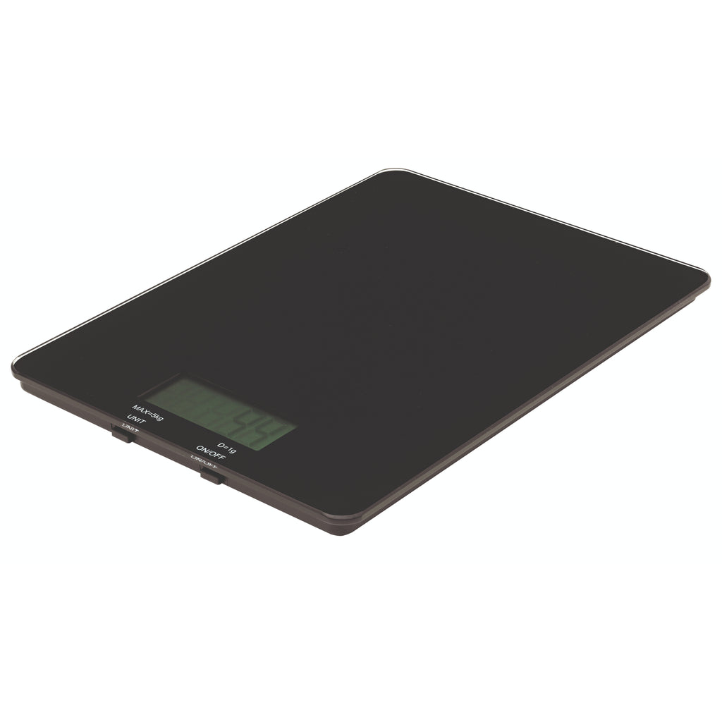 Avanti Digital Kitchen Scale 5kg Capacity Display- Black | Batteries Included