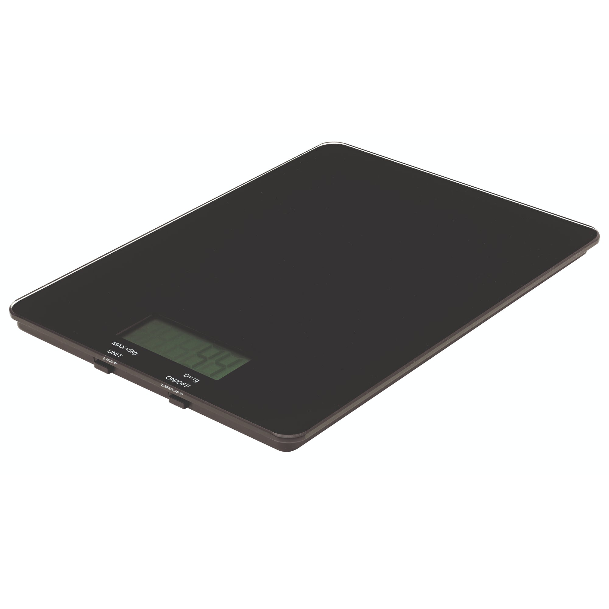 Avanti Digital Kitchen Scale 5kg Capacity Display- Black | Batteries Included