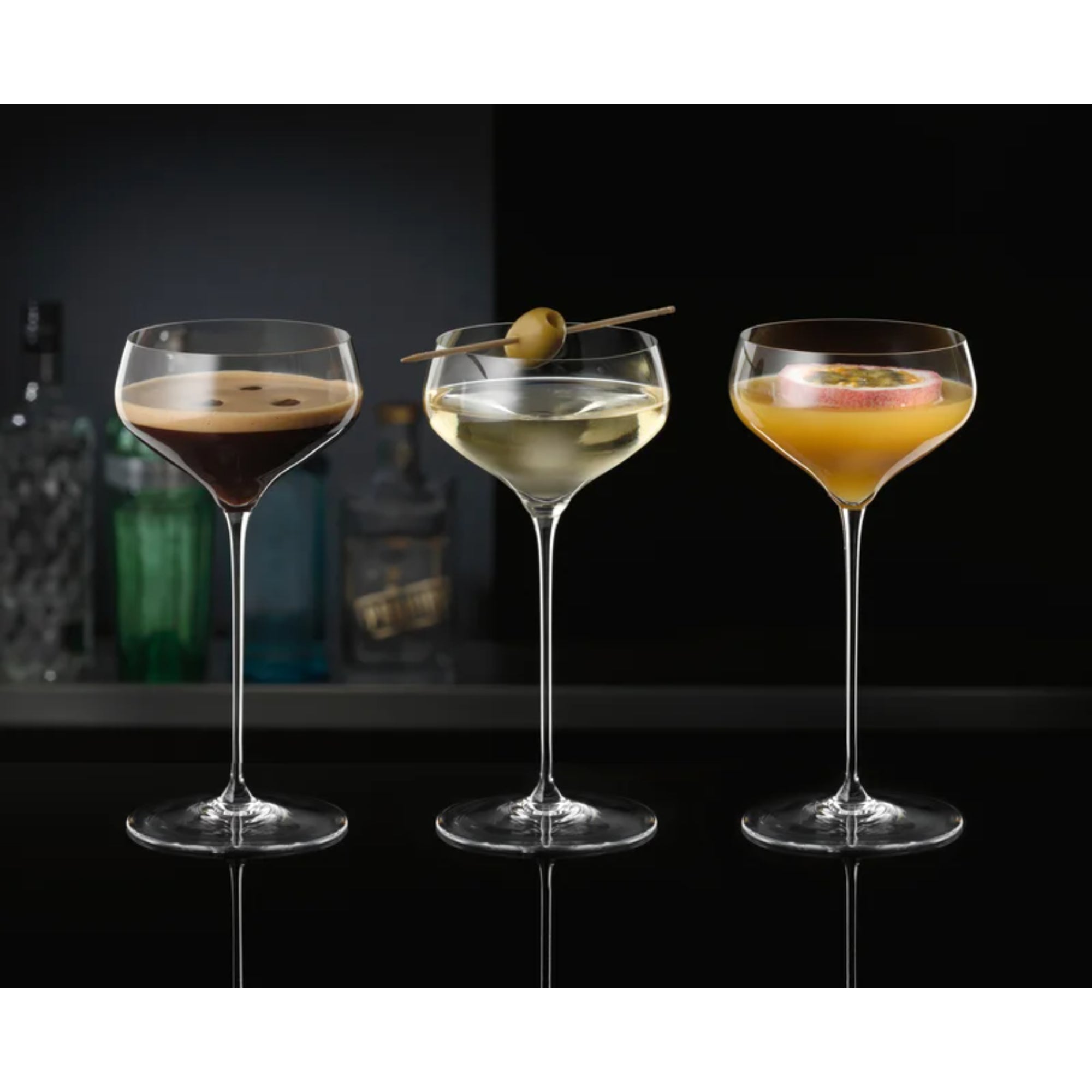 Spiegelau HiLite Coupette Glass 2 Piece Set - Clear
