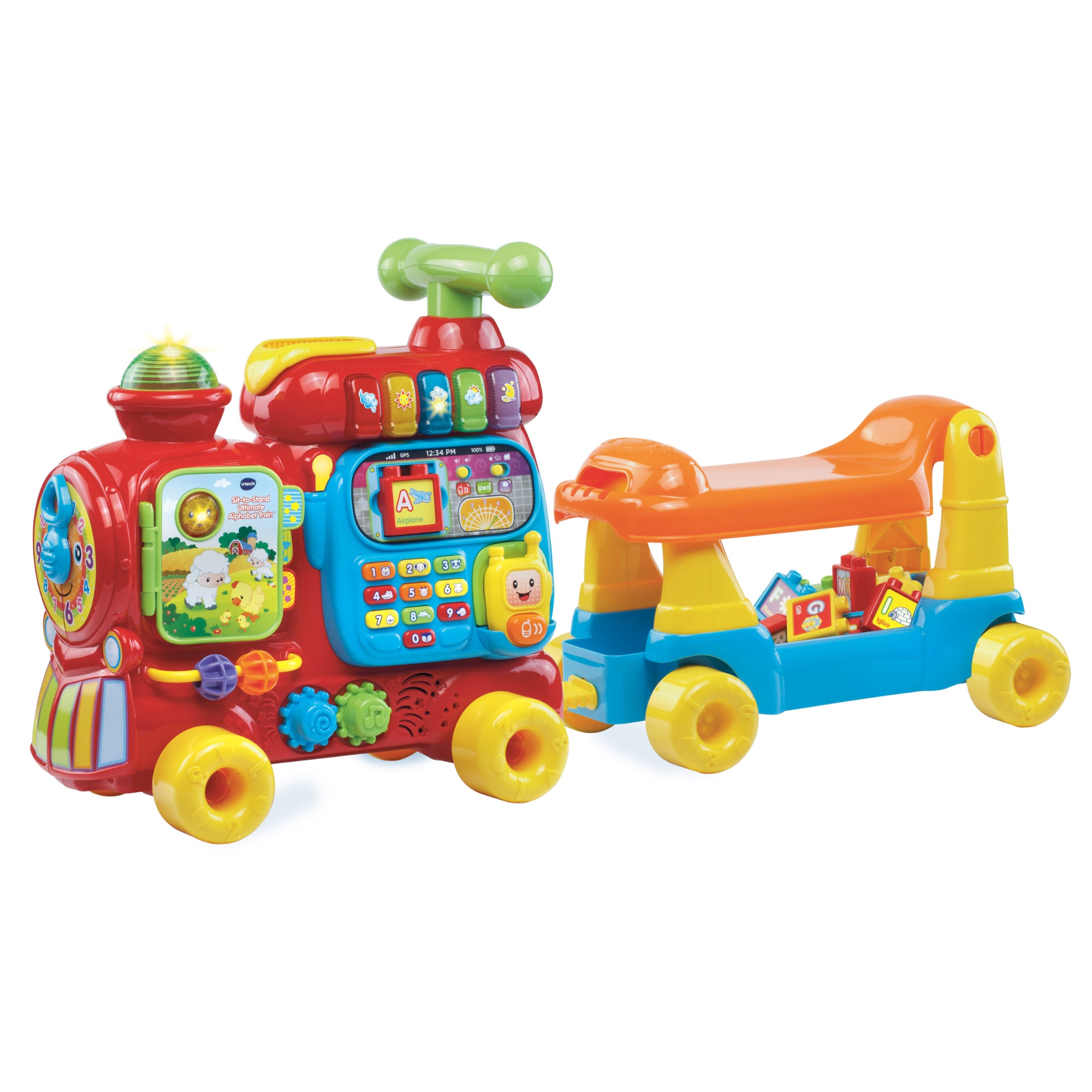 VTech Push & Ride Alphabet Train - Red