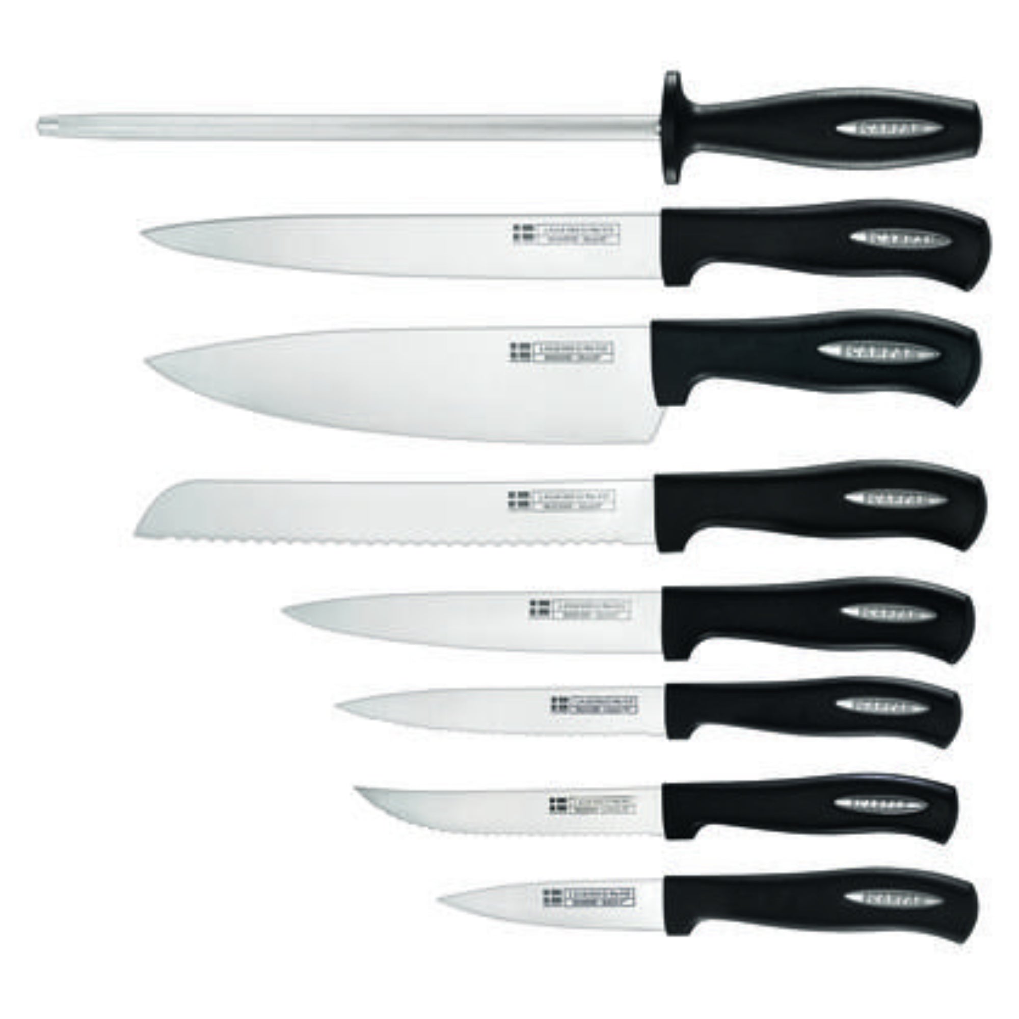 Scanpan 18590  Microsharp 14-Piece Knife Block Set/Cutlery Block Set