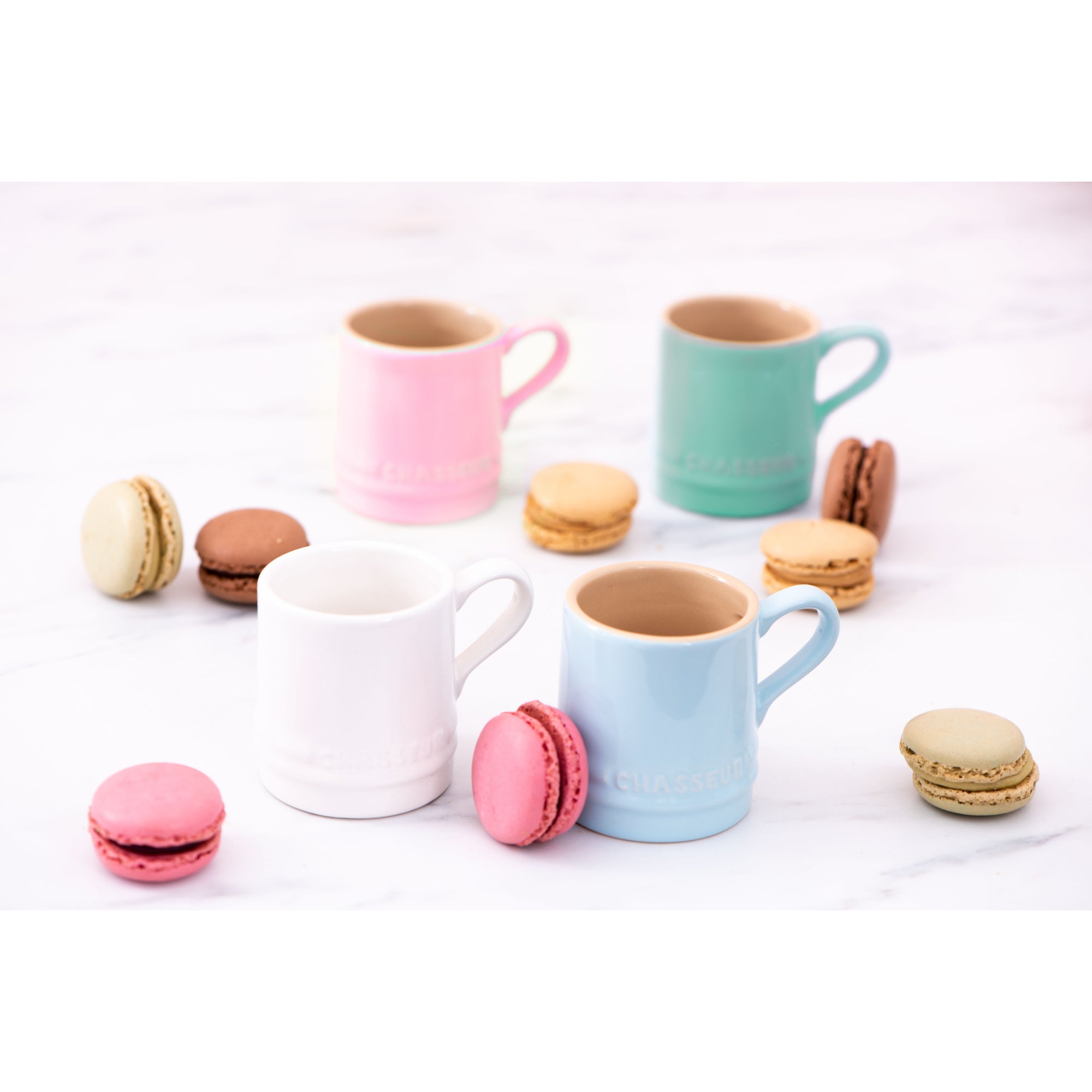 Chasseur 19608 Macaron 4-Piece Petit Cup Set