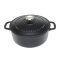 Chasseur 26cm Round French Oven - Matte Black