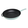 Chasseur 19698 Fry Pan with Cast Handle 28cm - Duck Egg Blue