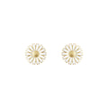 Georg Jensen Jewellery Daisy Earstuds - 18kt. Gold Plated Sterling Silver