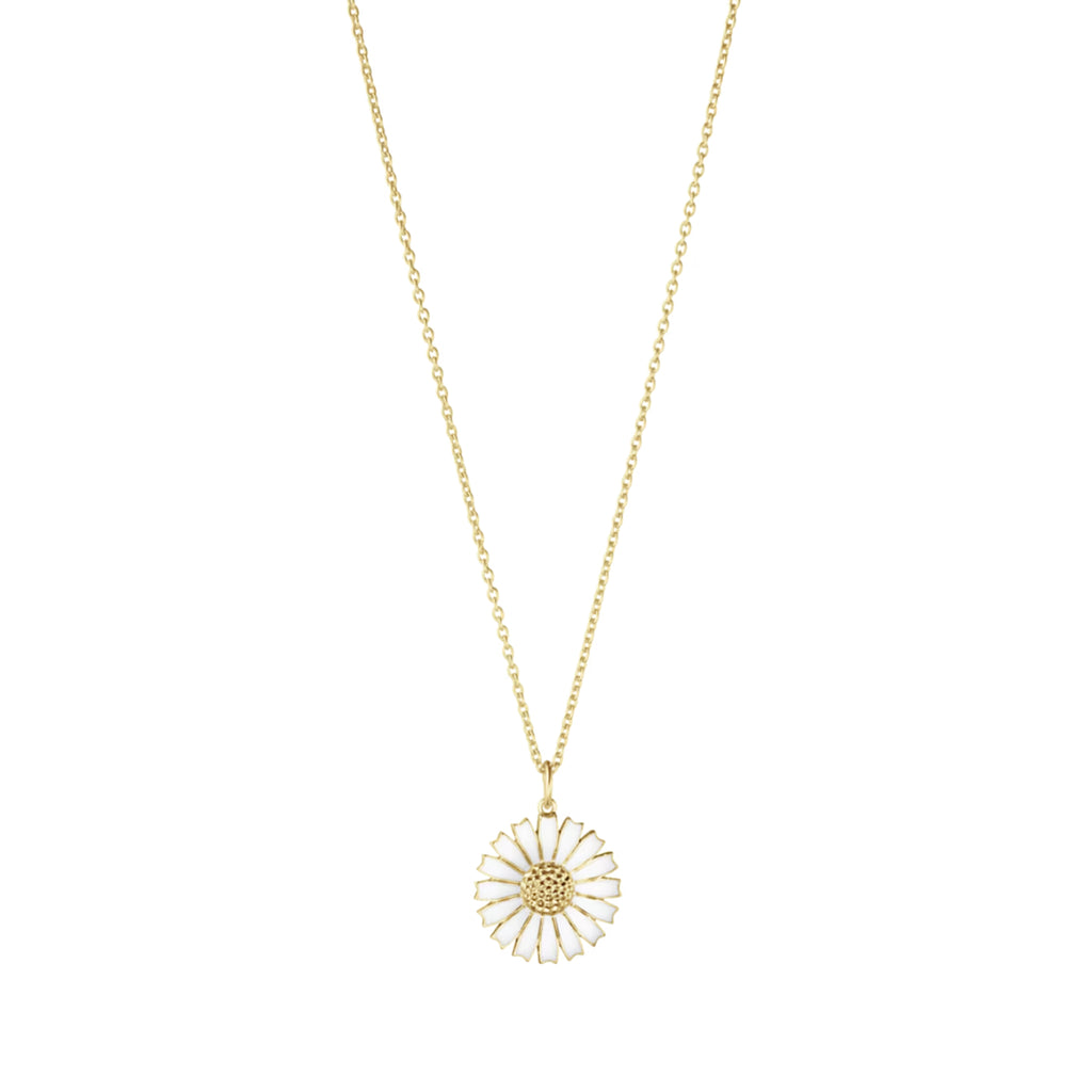 Georg Jensen Jewellery Daisy Pendant - 18kt. Gold Plated Sterling Silver