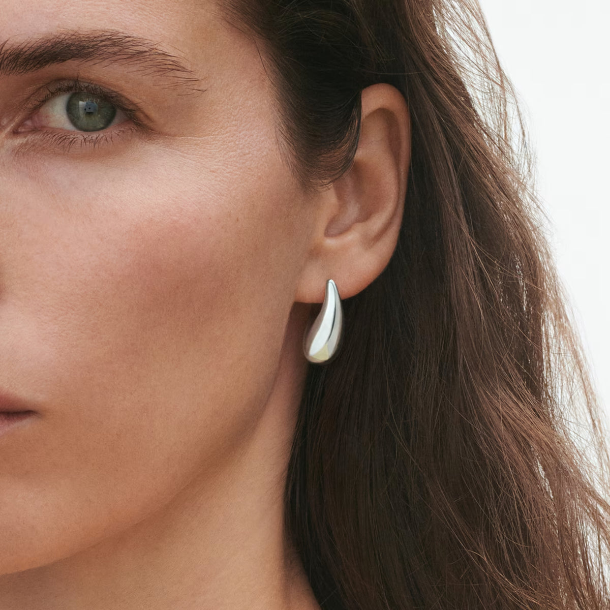 Georg Jensen Jewellery Reflect Small Earrings - Sterling Silver