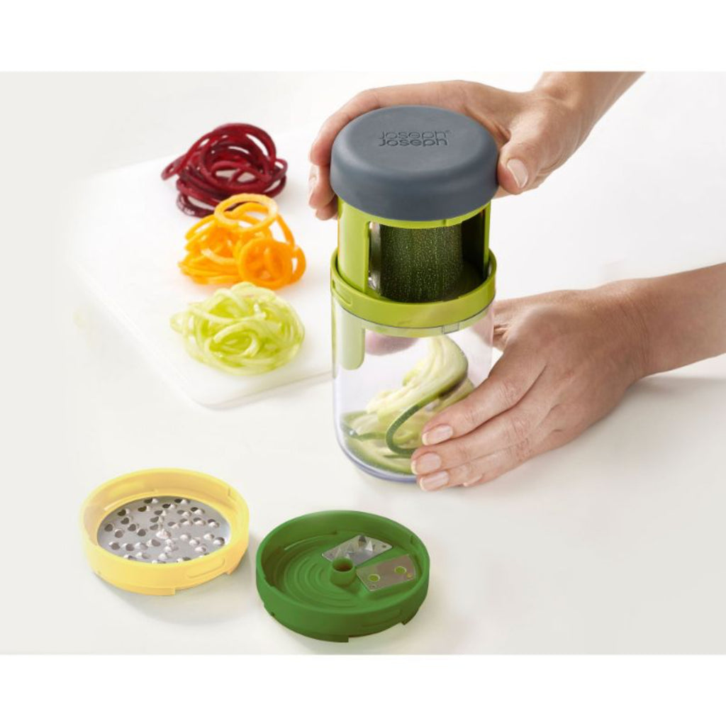 Joseph Joseph Spiro Spiralizer Veggies Cheese, Green, 20105