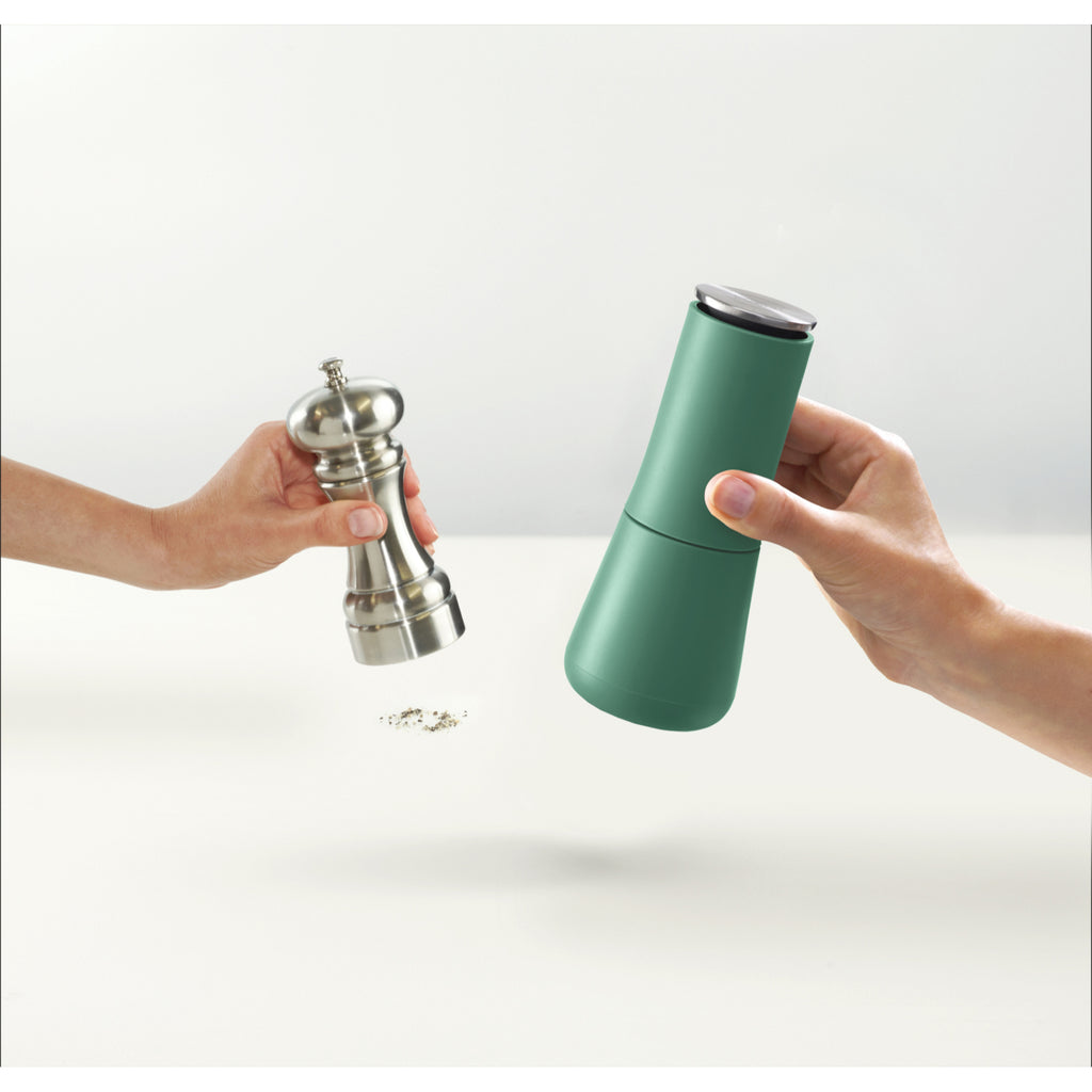 Joseph Joseph Milltop Salt & Pepper Set - Sage