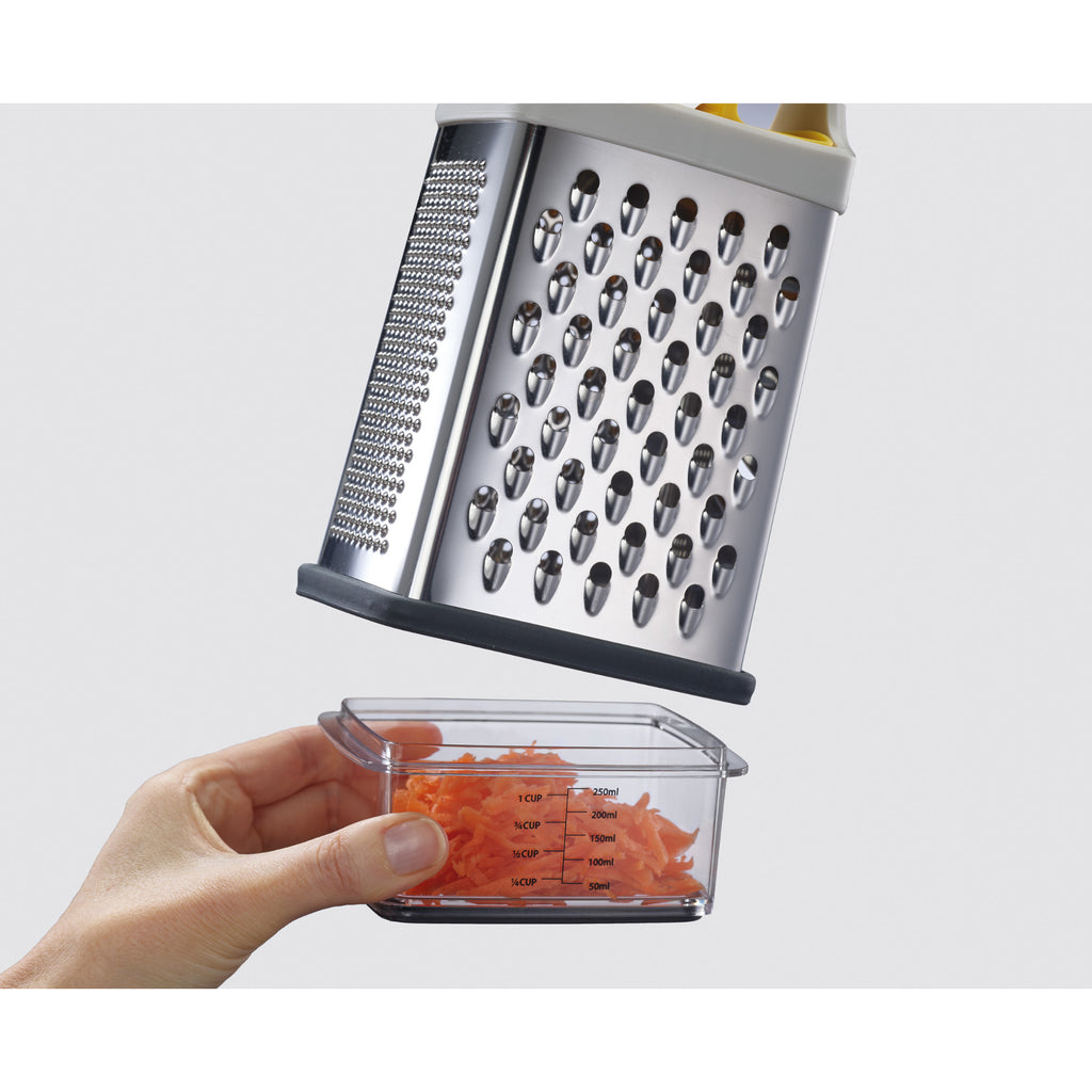 Joseph Joseph Multi Grip Box Grater - Yellow