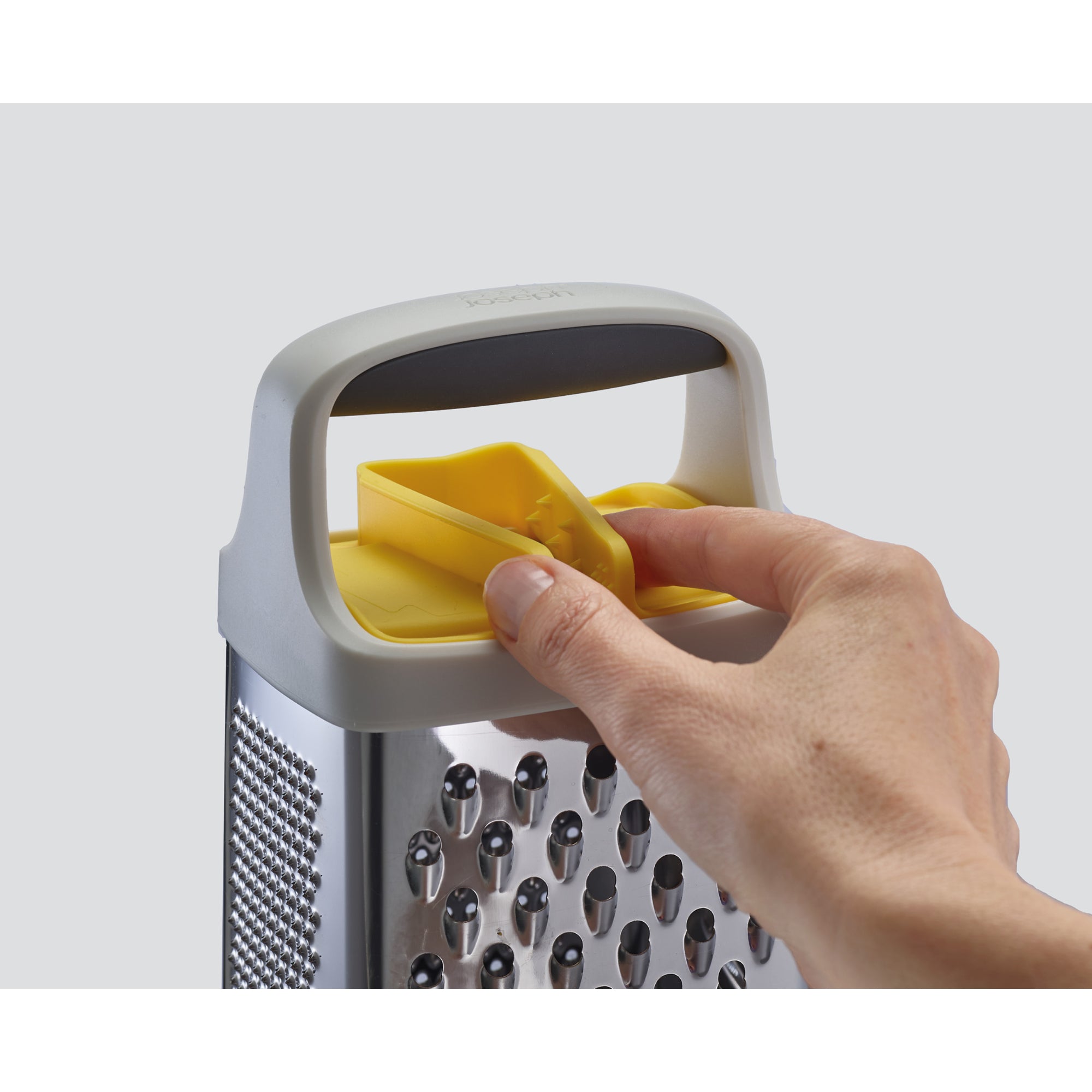 Joseph Joseph Multi Grip Box Grater - Yellow
