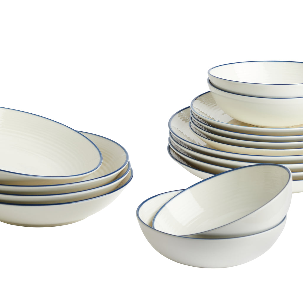 Royal Doulton Gordon Ramsay Maze 12 Piece Denim Line Set
