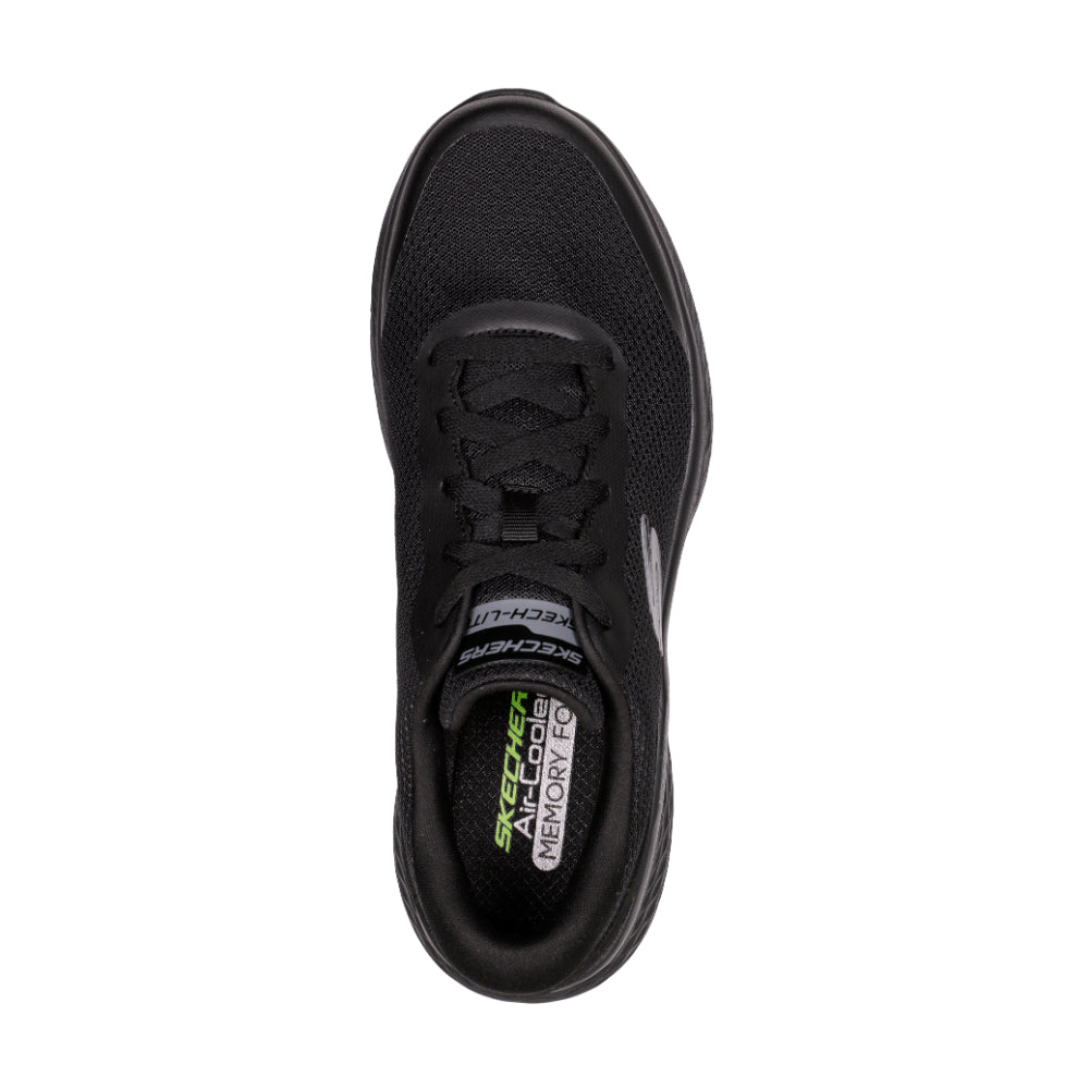 Skechers Men's Skech-Lite Pro - Clear Rush Sneakers Size 8 - Black/Black