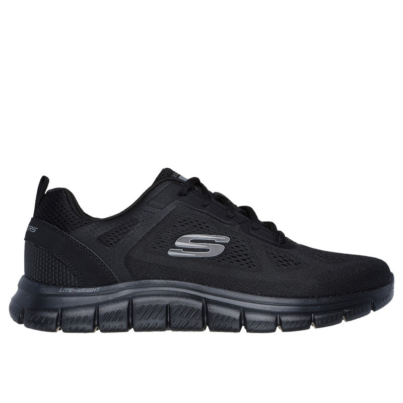 Skechers Men's Track Broader Size 8- Black/Black