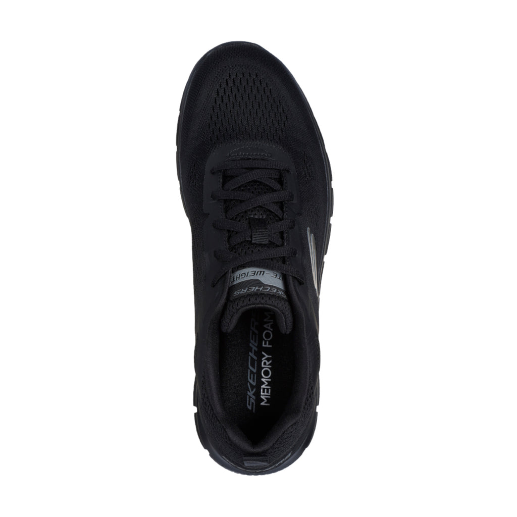 Skechers Men's Track Broader Size 10 - Black/Black