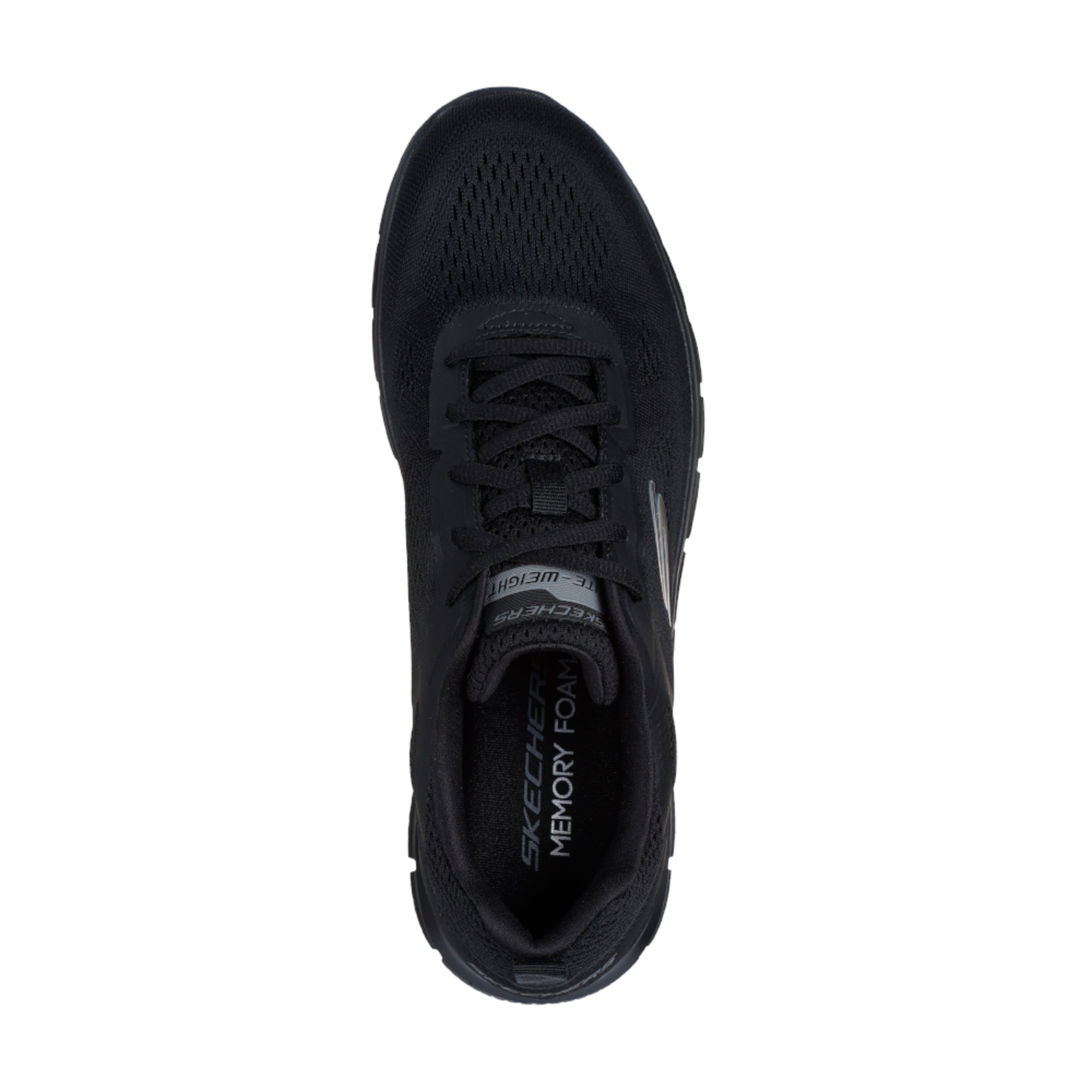 Skechers Men's Track Broader Size 9 - Black/Black