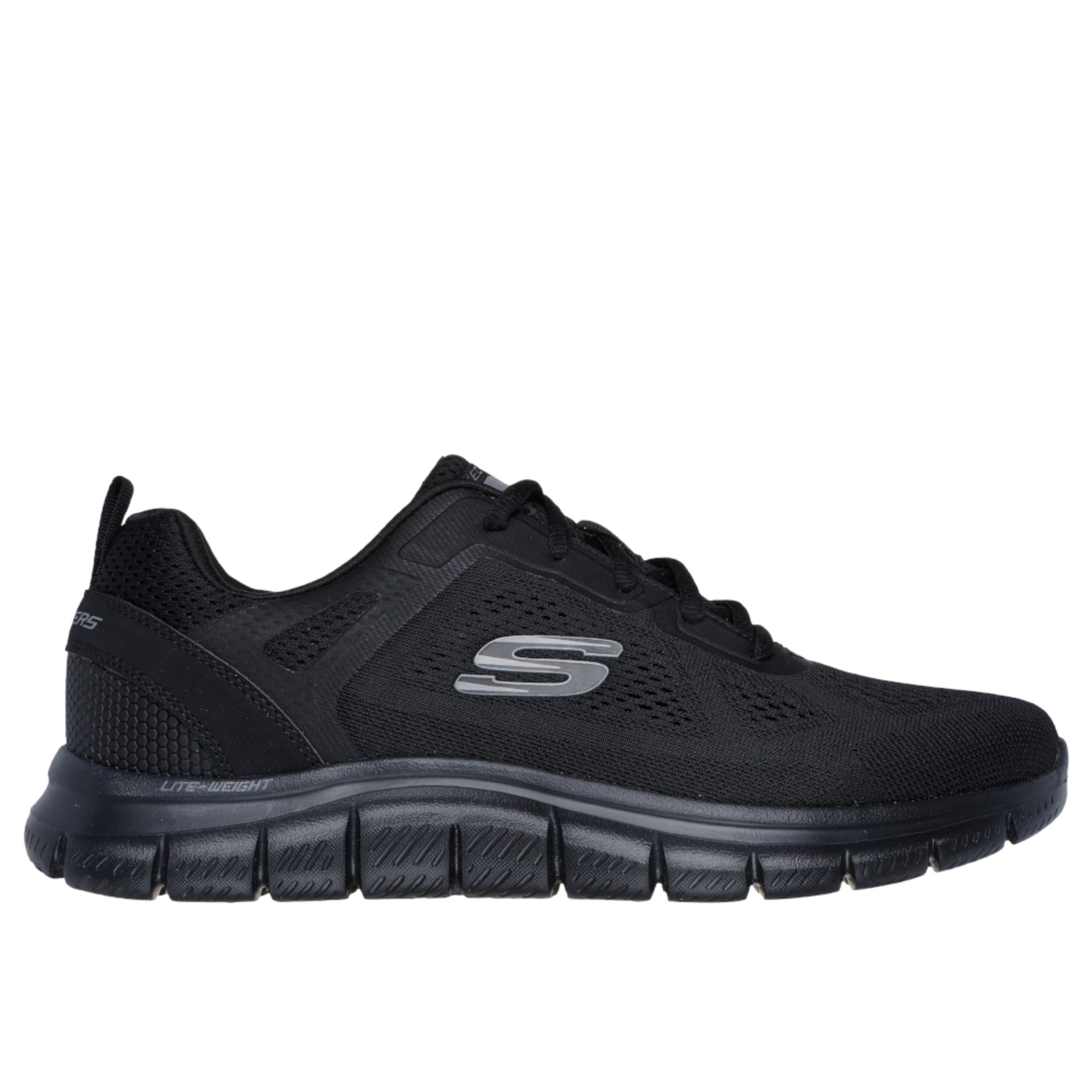 Skechers Men's Track Broader Size 10 - Black/Black