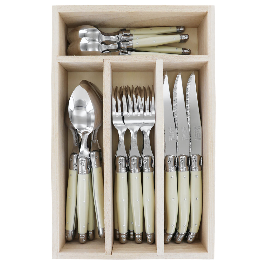 Andre Verdier 24 Piece? Cutlery Set - Ivory