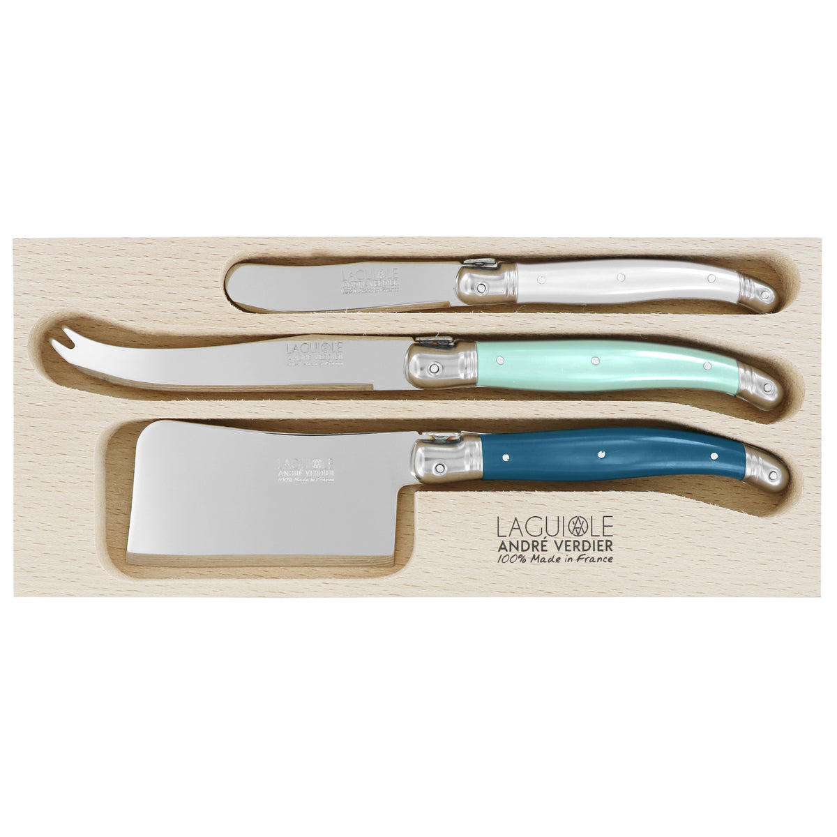 Andre Verdier 3 Piece? Cheese Knife Set - St. Tropez