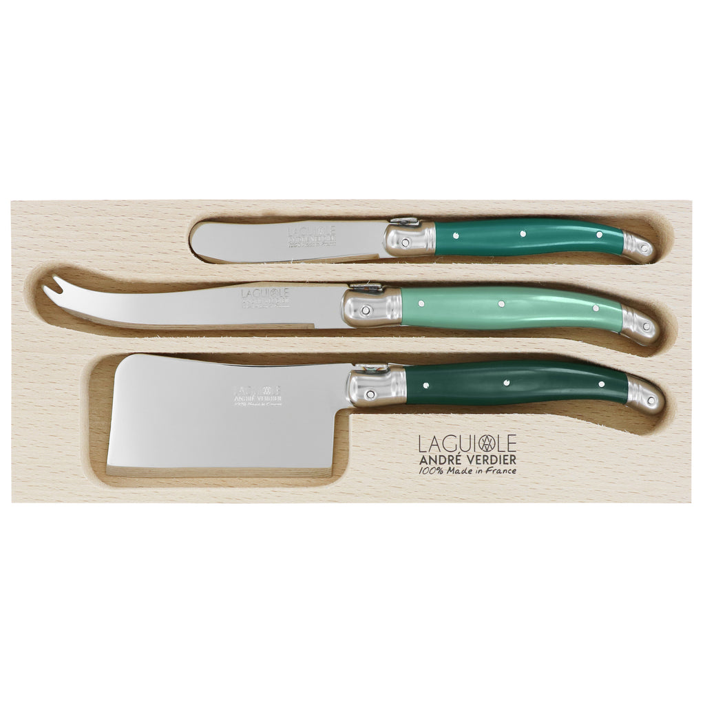 Andre Verdier 3 Piece? Cheese Knife Set - Forest