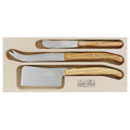 Andre Verdier 3 Piece? Cheese Knife Set - Olive Wood
