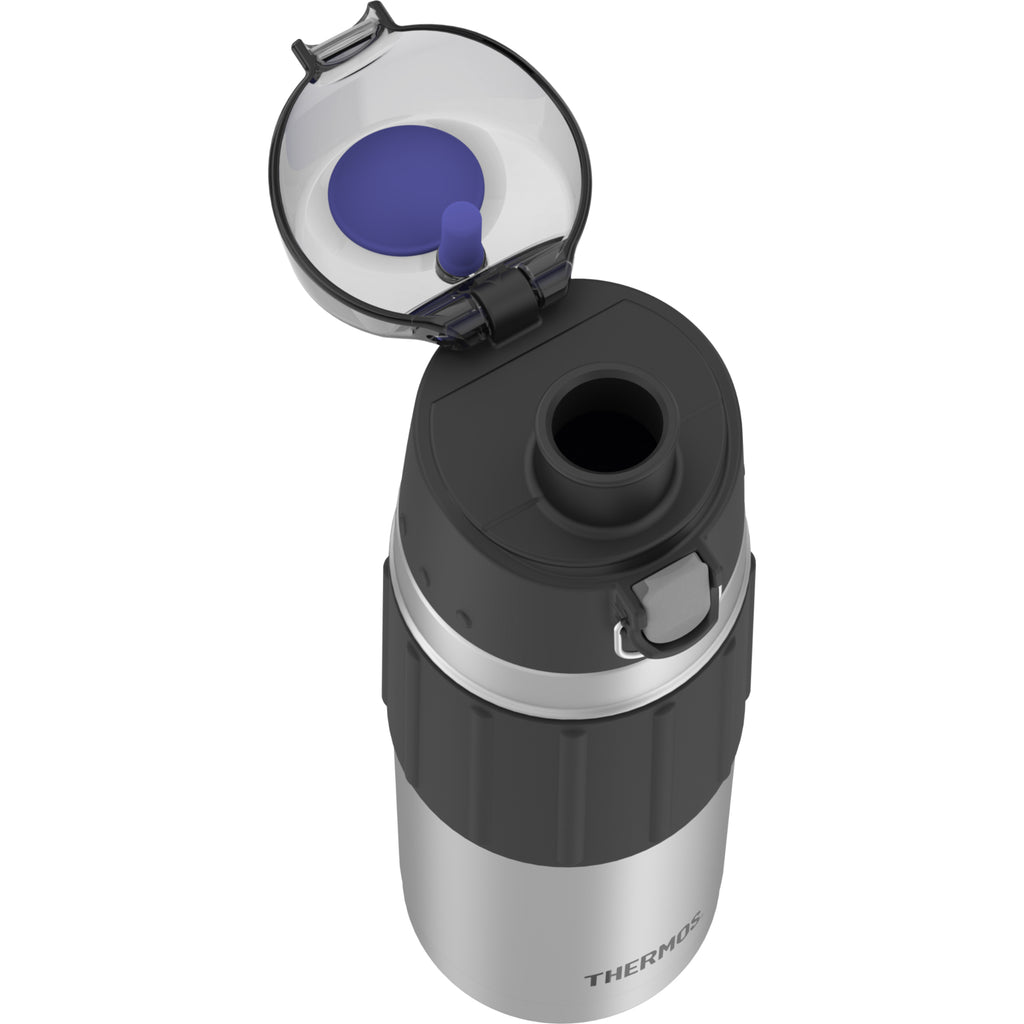 Thermos 1.2L King Vacuum Insulated Flask & 530ml Hydration Bottle - Stainless Steel
