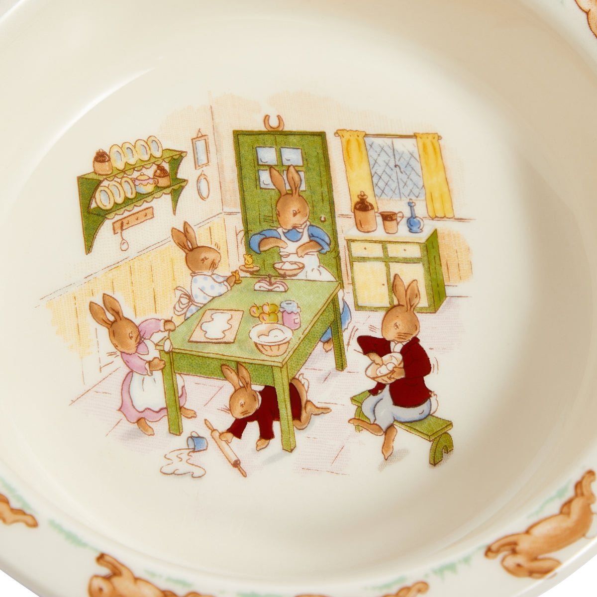Royal Doulton Bunnykins Baby Bowl & Two-Handled Mug, 2 Piece Set