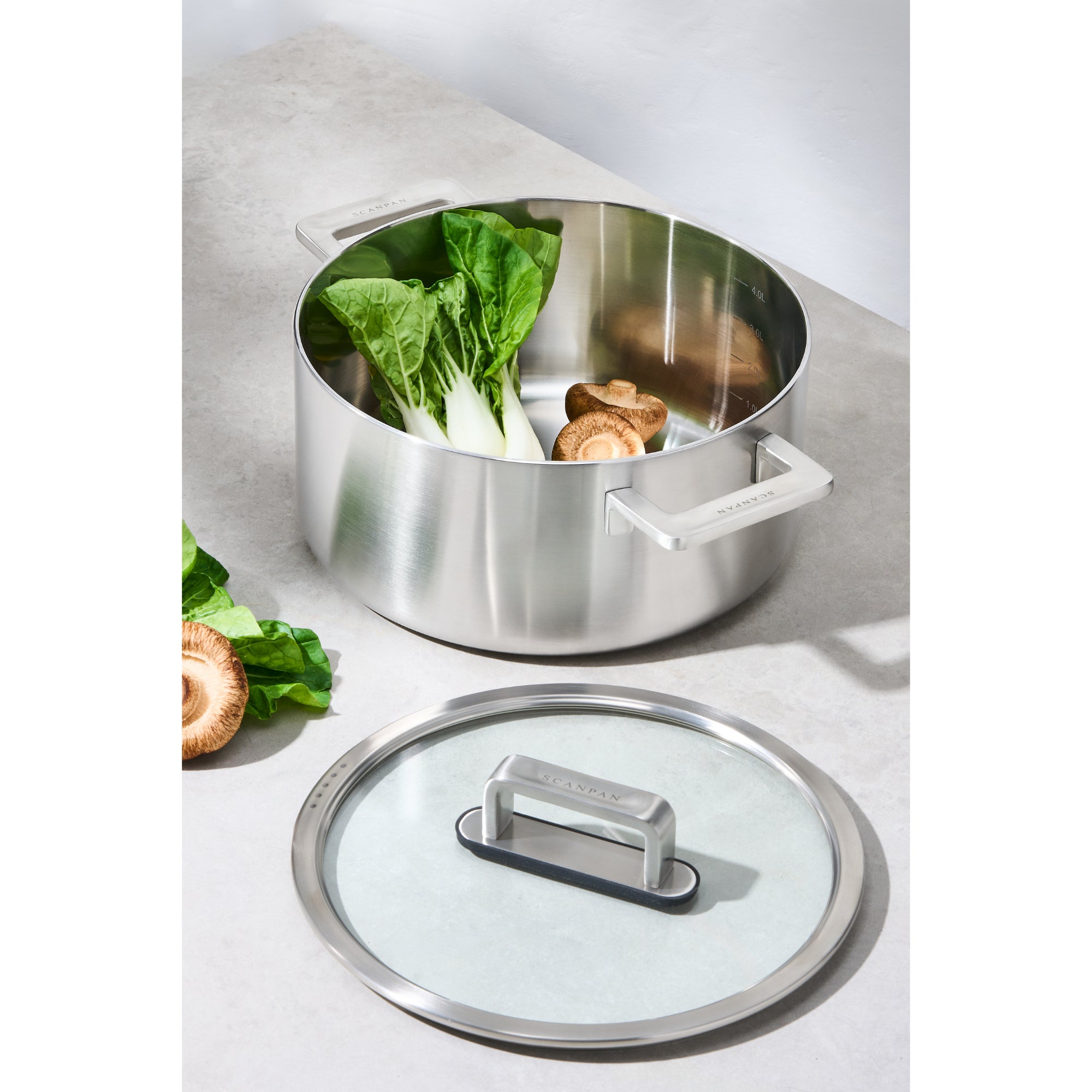 Scanpan Elektra 24cm Dutch Oven - Silver