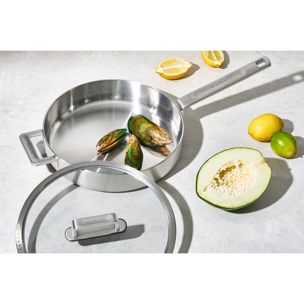 Scanpan Elektra 28cm Saute Pan - Silver