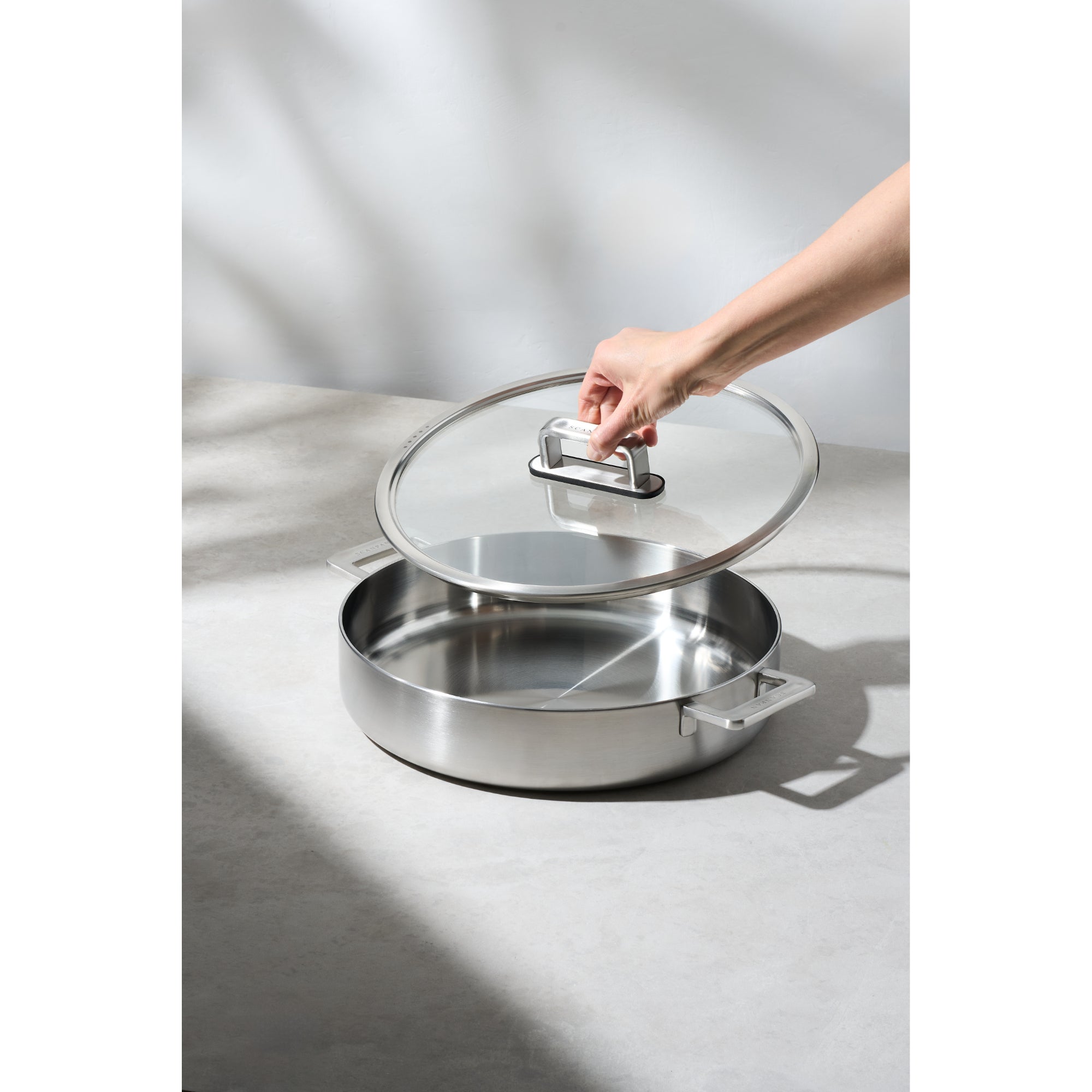 Scanpan Elektra 32cm Chef Pan - Silver