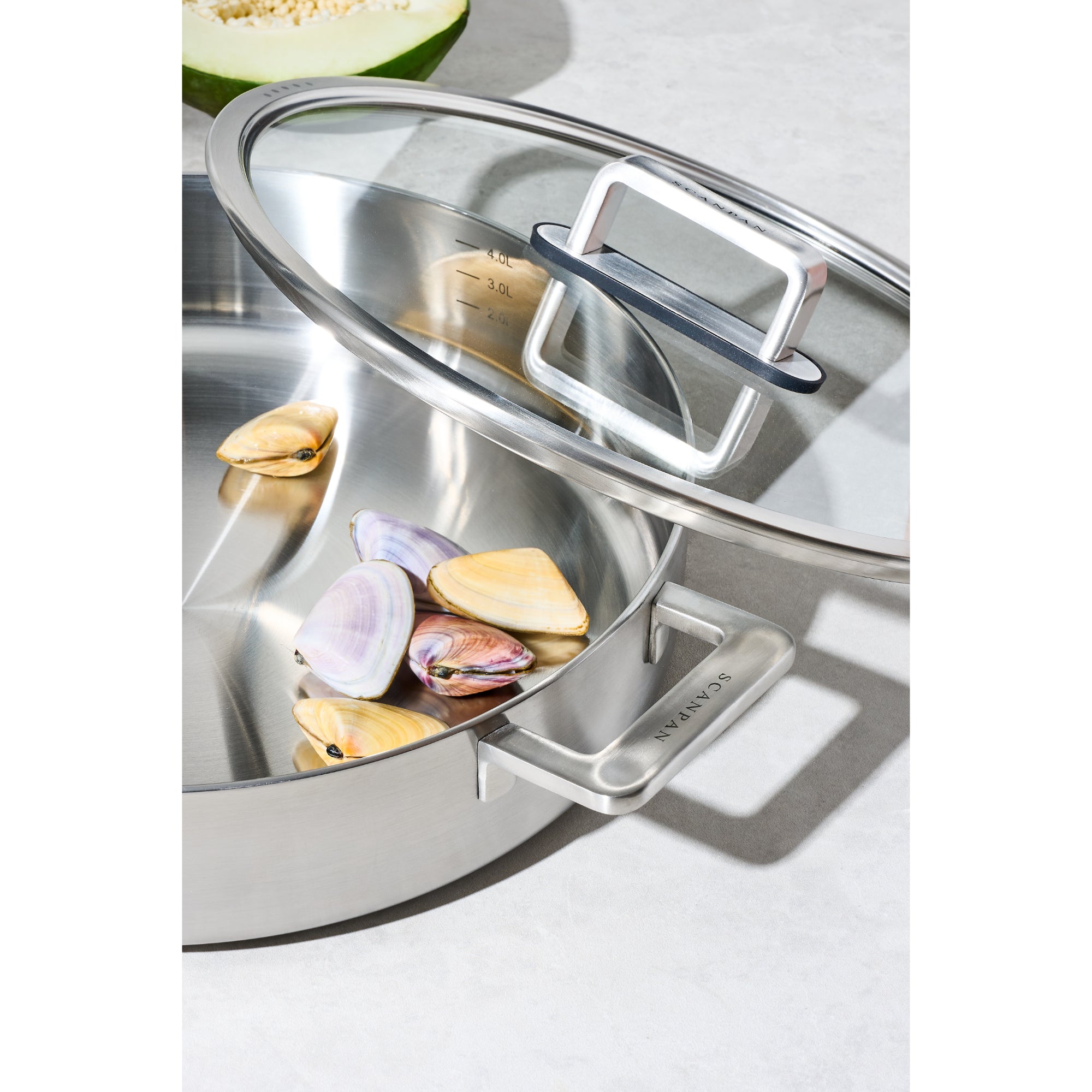 Scanpan Elektra 32cm Chef Pan - Silver