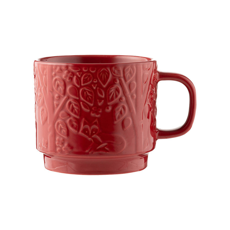 Mason Cash In The Forest 300ml Mug - Red