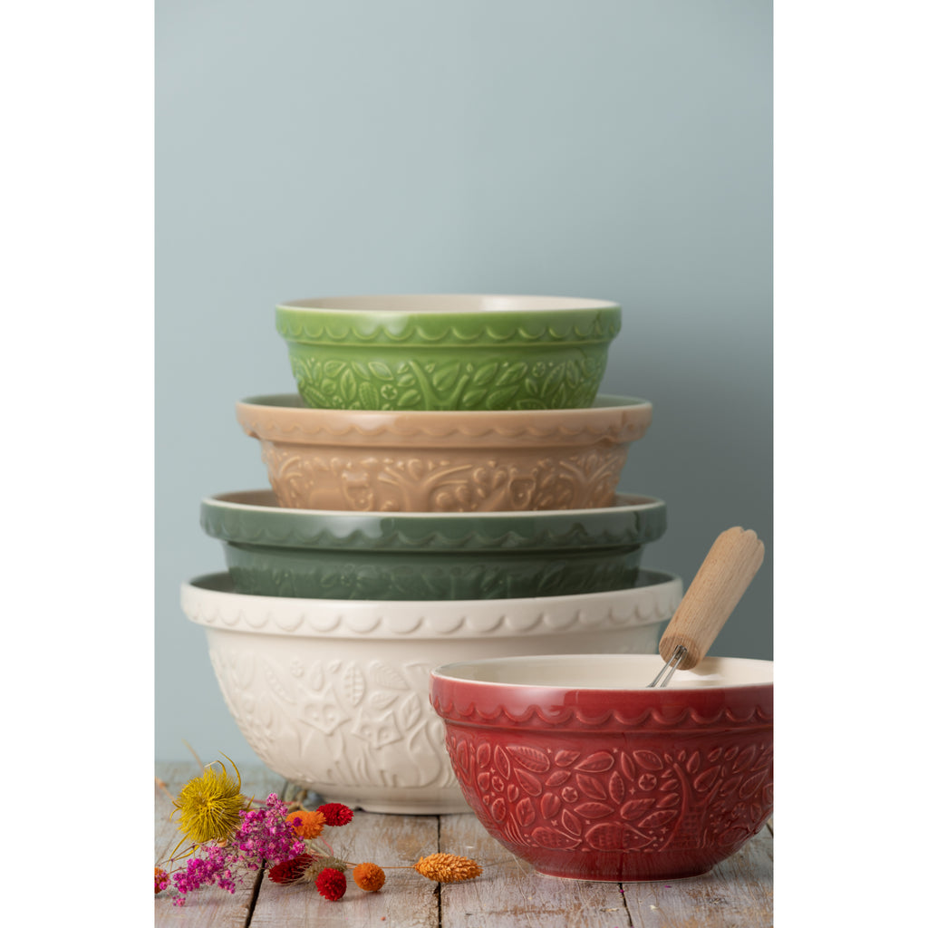 Mason Cash In The Forest 21cm Hedgehog Green Mixing Bowl