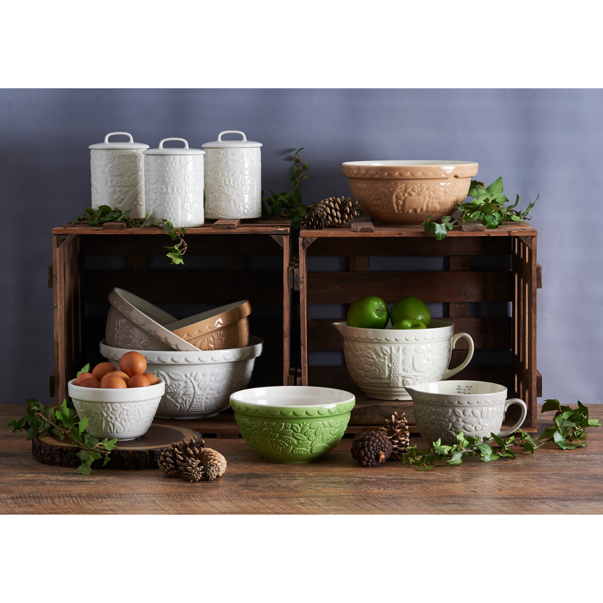 Mason Cash 28452 In The Forest Bear Cane Mixing Bowl