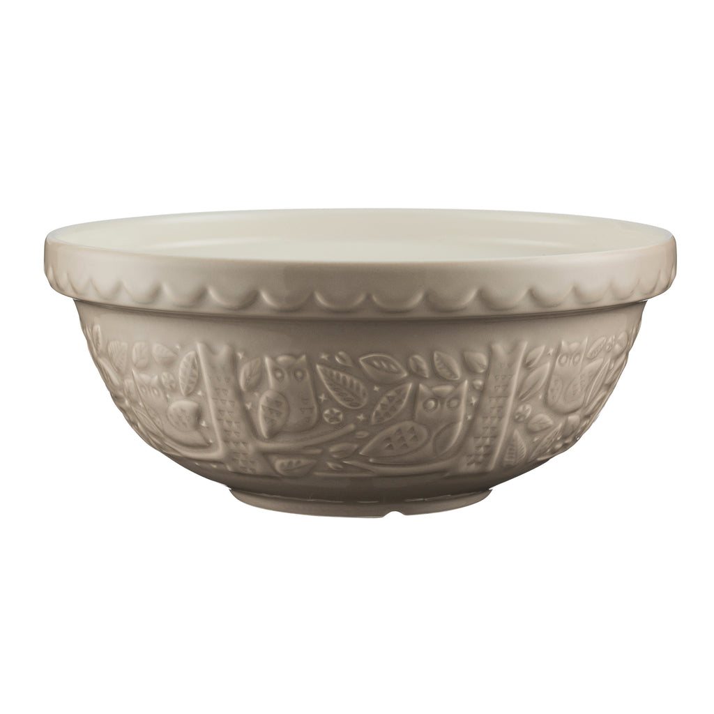 Mason Cash 28453 In The Forest Owl Stone 26cm Mixing Bowl