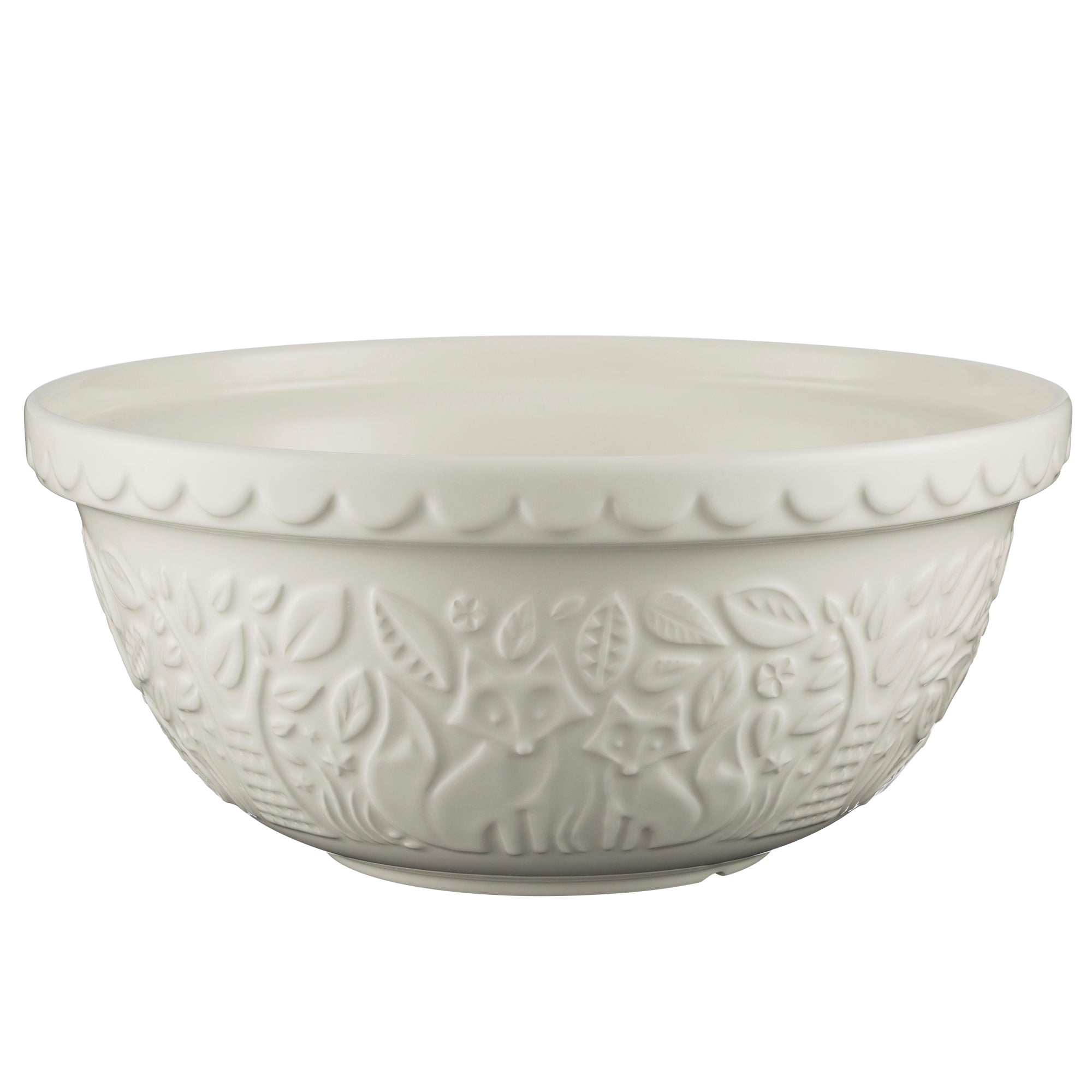 Mason Cash 28454  In The Forest Fox Cream Mixing Bowl, 29cm