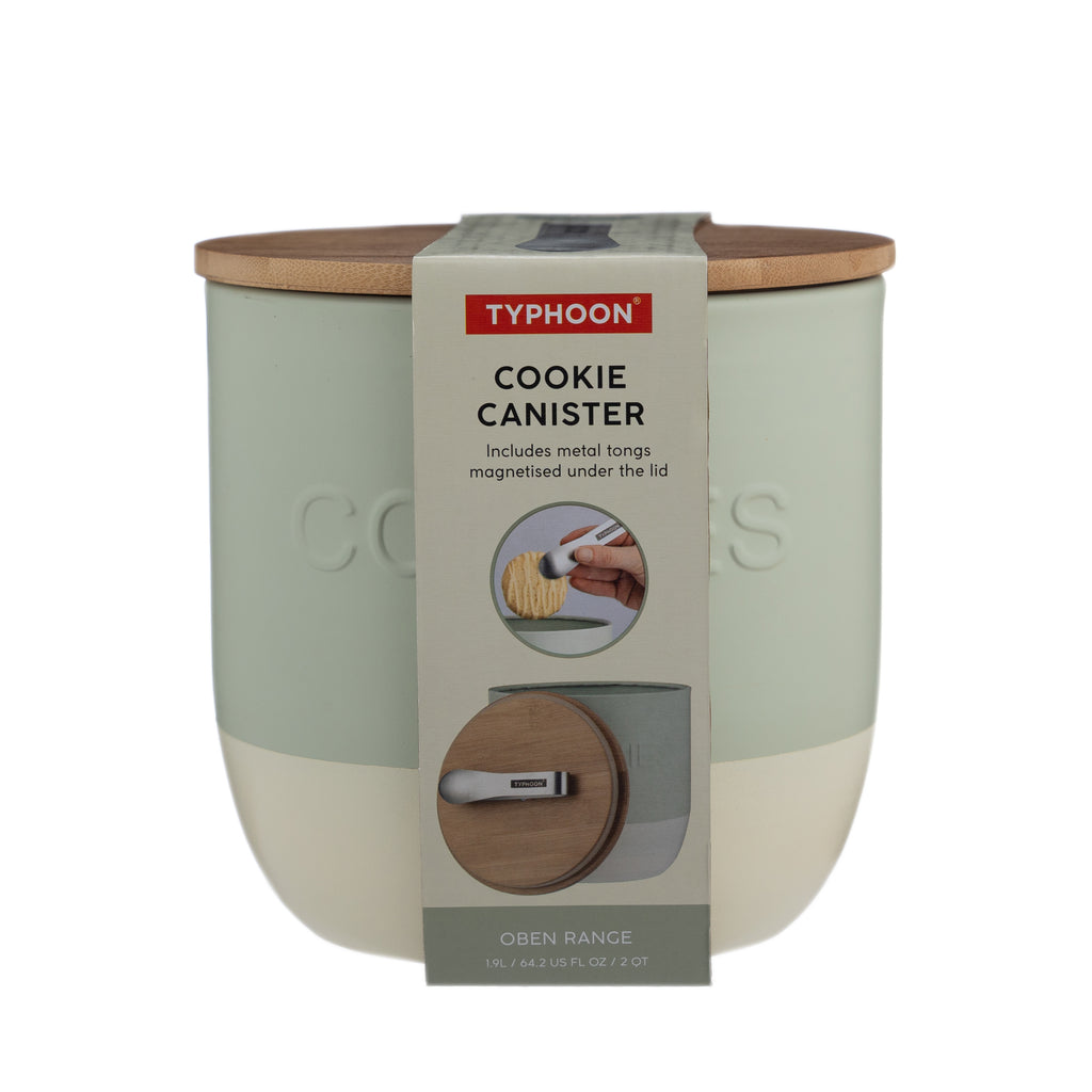 Typhoon Oben Cookie Storage - White/Green
