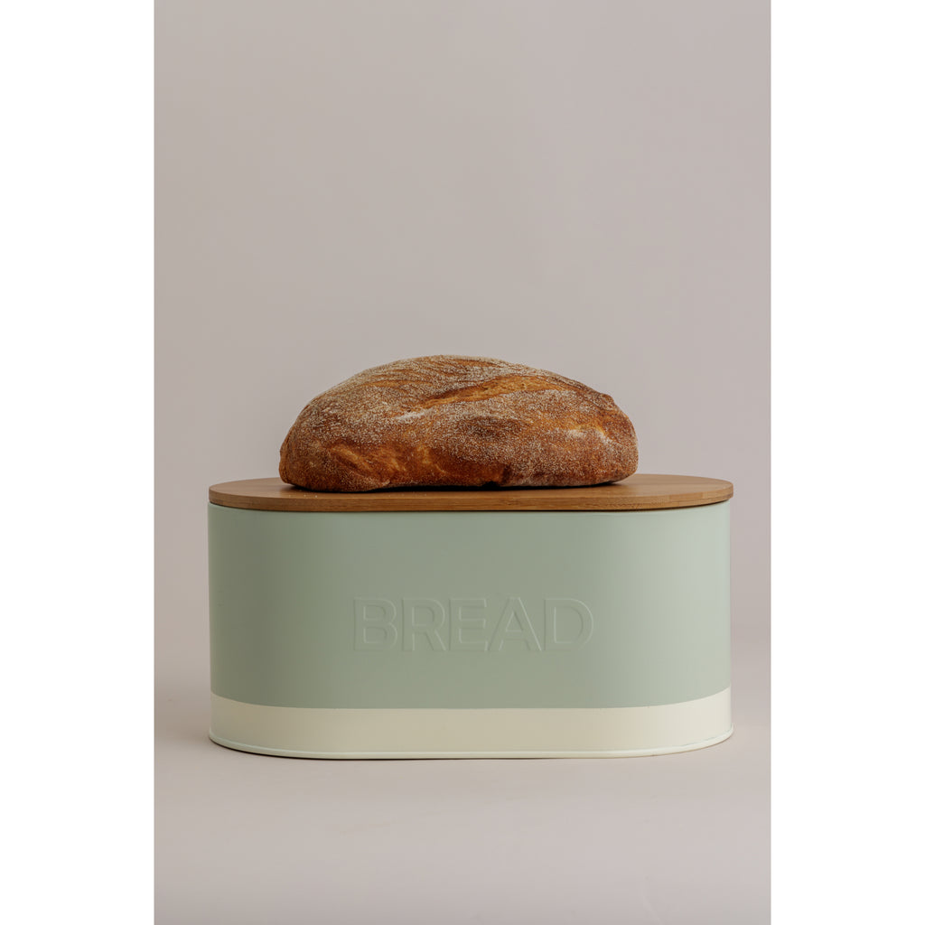 Typhoon Oben Bread Storage - White/Green