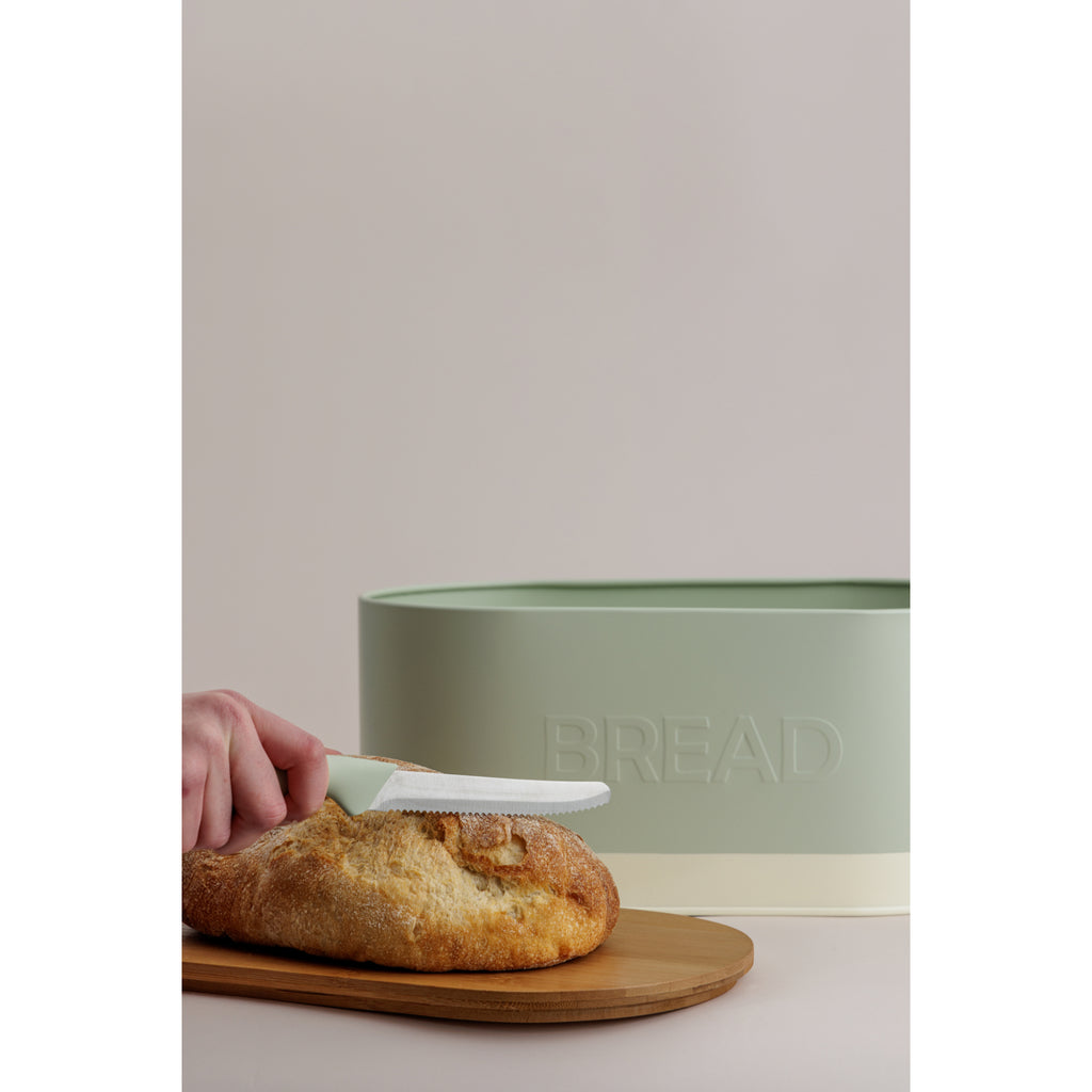 Typhoon Oben Bread Storage - White/Green