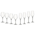 Luigi Bormioli Supremo 350ml Chardonnay Glass and 240ml Champagne Flutes - Set of 8