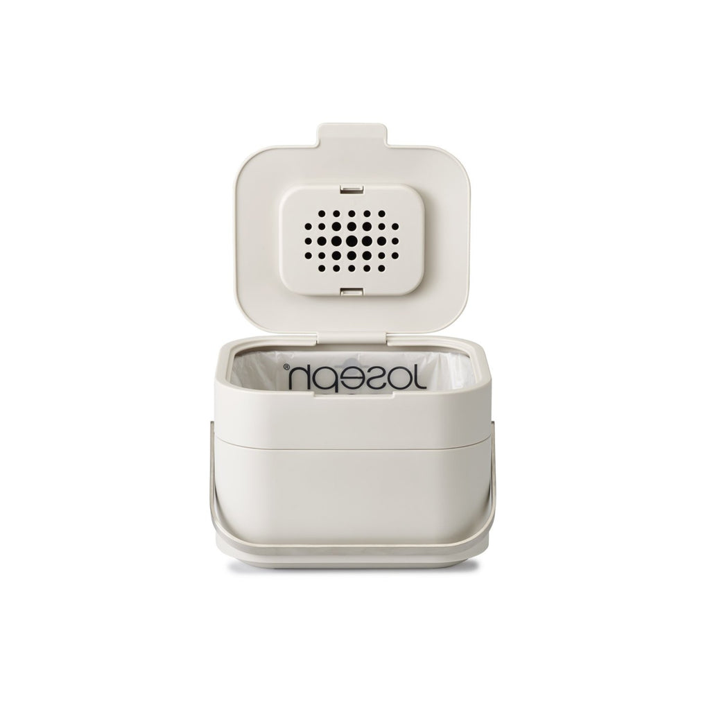 Joseph Joseph  Stack 4L Food Waste Caddy - Stone