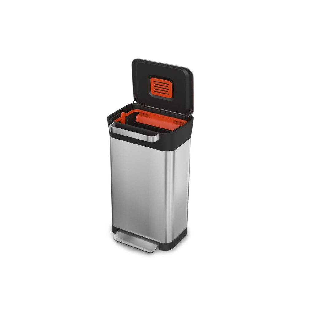 Joseph Joseph  Titan 30L Stainless Steel Trash Bin